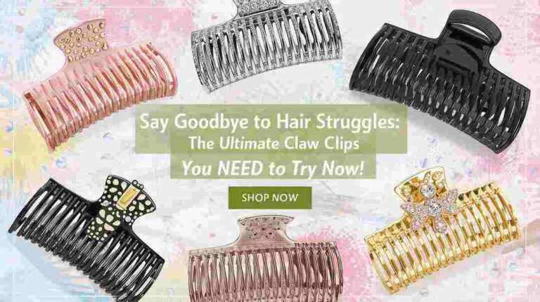 Say Goodbye to Hair Struggles: The Ultimate Claw Clips for Thick Hair You NEED to Try Now!