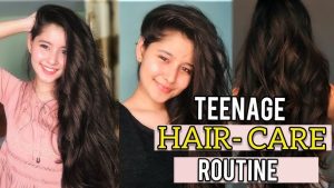 Natural Routine for Strong Hair in Teenage Girls