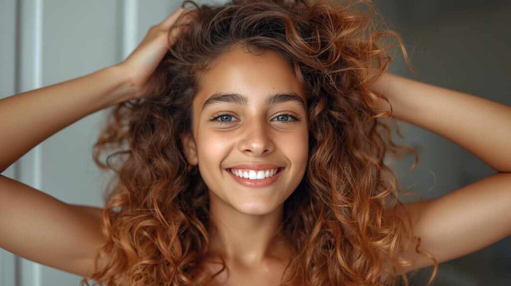 Step Natural Routine for Strong Hair in Teenage Girls.