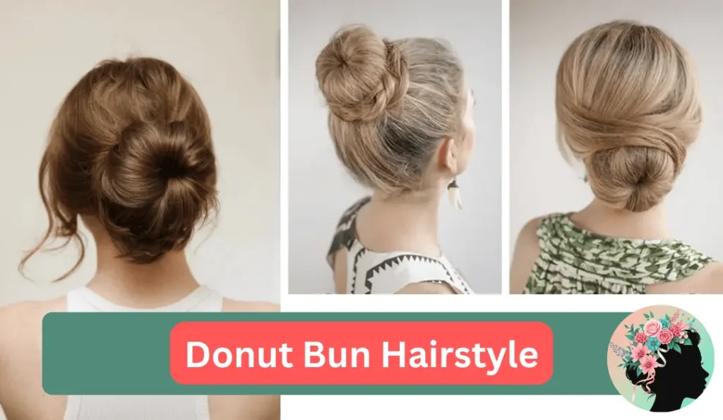 Donut Bun Hairstyle