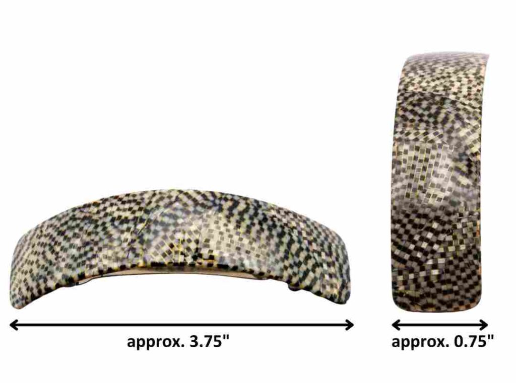 French Amie Opera Automatic Volume Barrette