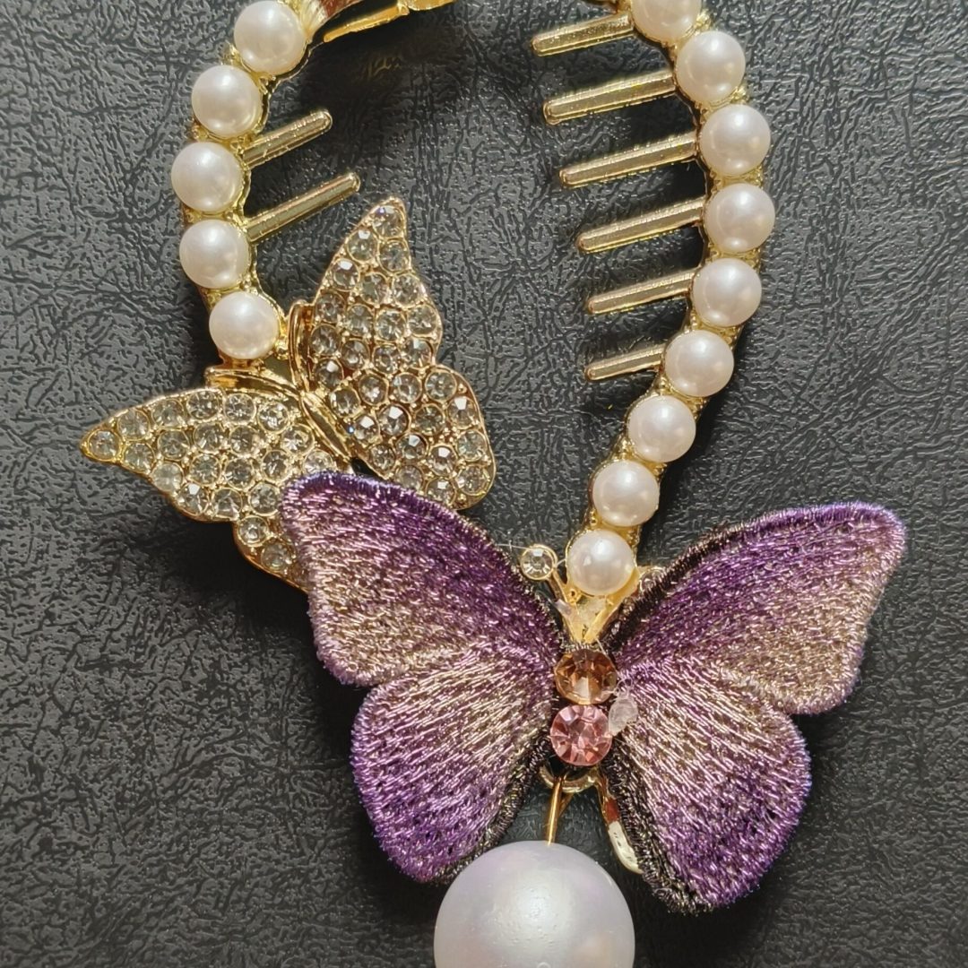 Claw Clips, Bow Light Luxury Premium