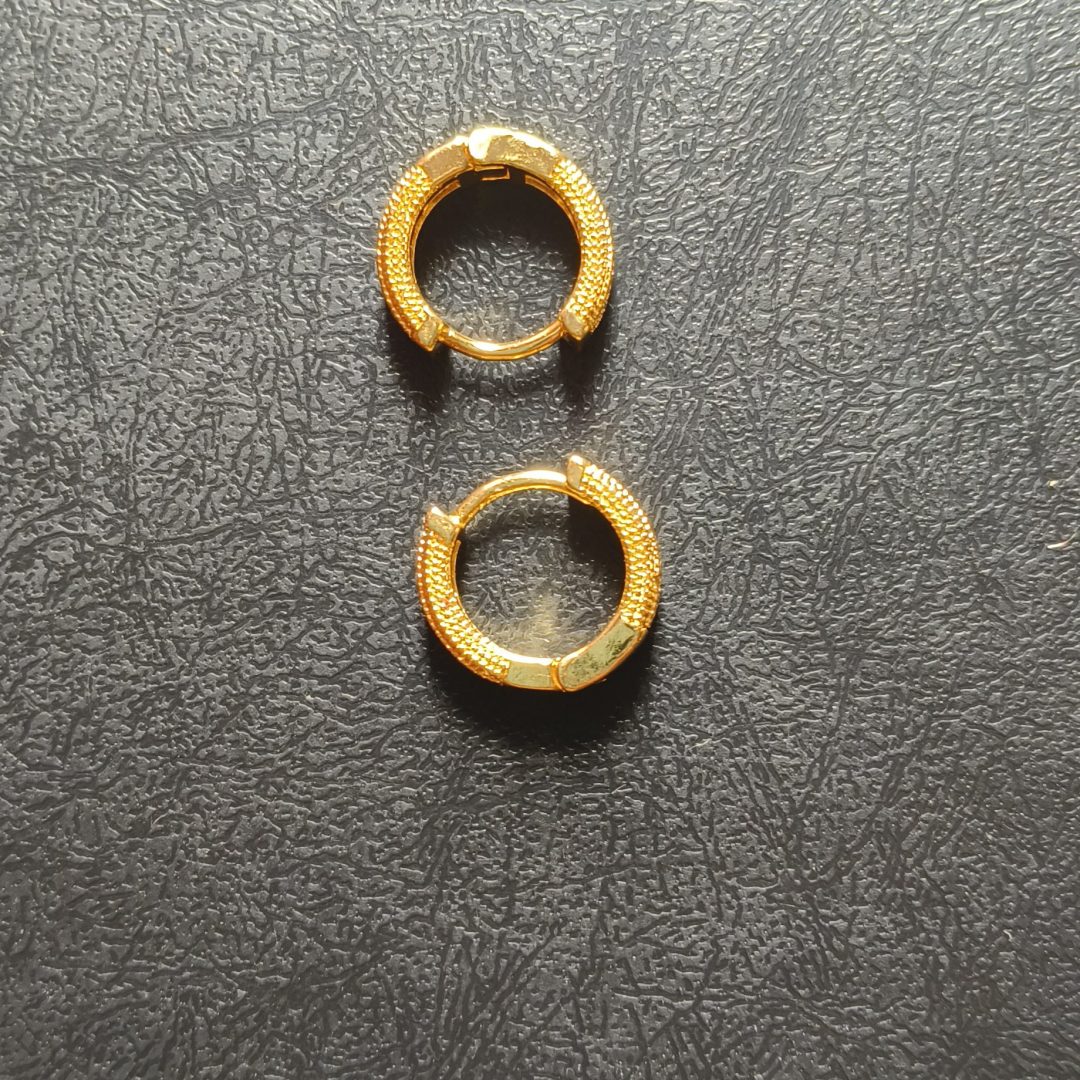 Gold Plated Hoop Earrings