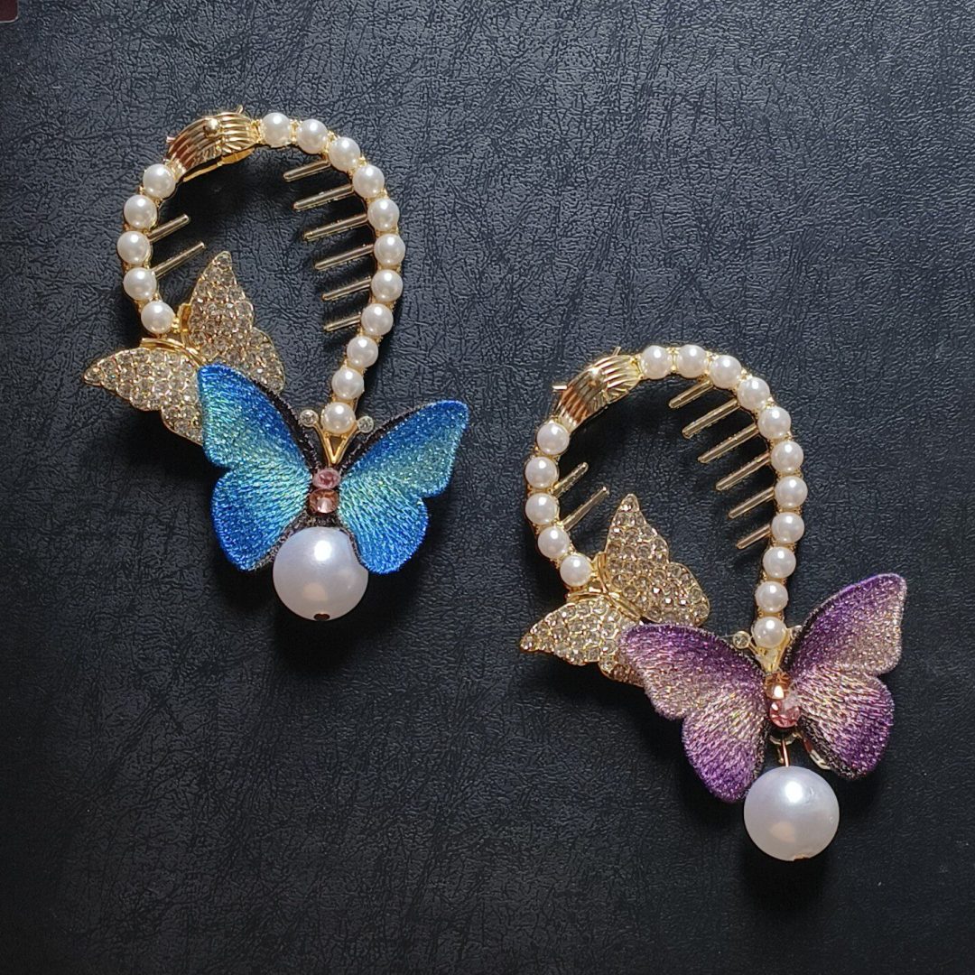 Claw Clips, Bow Light Luxury Premium