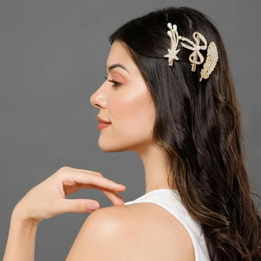 Set of 5 Hair Clips The Stylish Hair Clips Girl Needs